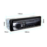 1 Din Car Radio Stereo FM Aux Input Receiver SD USB JSD-520 12V In-Dash 1 Din Car MP3 USB Multimedia Headunit Player