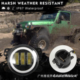 Hot Sales 12-30V 30W IP67 Auto 4" 4 Inch 4inch offroad Car LED Fog Light for Jeep Wrangler Jk Offroad