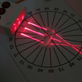 Optical Concave Convex Lens Prism Set Physical Optical Kit Laboratory Equipment