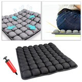 Non Slip Air Car Seat Mat Inflatable Seat Cushion Adjustable Seat Cover Pain Relief Air Chair Pad for Home Travel Airplanes