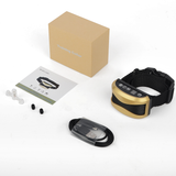 2021 Automatic Dog anti bark collar rechargeable adjustable no barking  rainproof  for dogs training collar dog Accessories