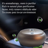 Car Aroma Diffuser Essential Oil Scent Machine Intelligent USB Car Air Freshener Aluminum Alloy Timing Air Purifier Nebulizer