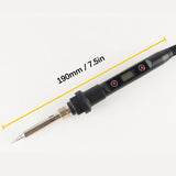 80W LCD Intelligent Digital Electric Soldering Iron Anti-hot 180~480℃ Adjustable Temperature Constant Electric Soldering Iron