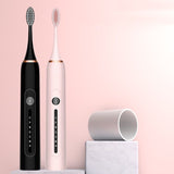 Sonic Electric Toothbrush USB Rechargeable Toothbrush with 6 Modes, Smart Design with Sonic Motor Anti Slip Back Design