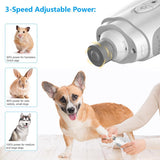 Pet Nail Grinder Dog Nail Clippers Painless Rechargeable USB Electric Cat Paws Nail Cutter Grooming Trimmer File US Dropshipping