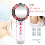 Body Messager EMS Ultrasonic Slimming Machine  Weight Loss Infrared Therapy 3 in 1 Beauty Instrument Facial Lifting Massager