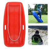 Snow Sled Sand Grass Skiing Outdoor Winter Games Tools Sledge Downhill Toboggan Sleigh Sliding Work Garden Sled for Kids Adults