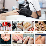 Professional Rechargeable 35000RPM Nail Drill Machine for Acrylic Nails Electric Nail File for Manicure Pedicure Shape Polish