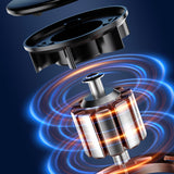 Aromatherapy Car Solar Rotating Suspension Air Freshener Panel Perfume Auto Diffuser Fragrance Aroma Perfume Ornament