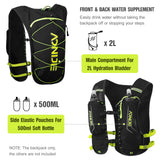 5L Hydration Backpack Reflective Cycling Backpack Fits 68cm To 130cm Chest Circumference For Cycling Marathons Running Knapsack