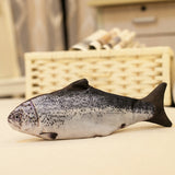 Electric Floppy Fish Cat Toys Interactive Catnip Automatic Flopping Rechargeable Realistic Fish Moving Pet Product for Cats Chew