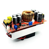 1500W DC-DC Voltage Converter CV Boost Converter Step Up Adjustable Module Power Supply DC 12-60V to 12V-90V Regulator