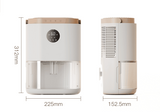 220V 2L Mini Electric Dehumidifier Household Portable Dehumidifier Air Dryer For Dedroom Bathroom