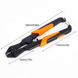 8Inch Bolt Cutter Pliers Alloy Steel Rope Scissors Electrical Wire Cable Cutters Multifunction Chains Jaw Cutting Tool
