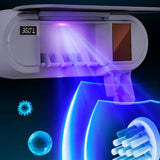 NEW Adsorption Inverted Toothbrush Holder Automatic Toothpaste Squeezer Dispenser Storage Rack Bathroom Accessories