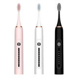 Sonic Electric Toothbrush USB Rechargeable Toothbrush with 6 Modes, Smart Design with Sonic Motor Anti Slip Back Design