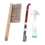 1 Set 10 in 1 Metal Beekeeping Supplies Tool Kit Beekeeping Bee Hive Smoker Kit Beekeeping Equipment Tools Apiculture Accessorie