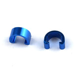 5Pcs MTB Bike Brake Cable/Derailleur Line Case Aluminum Alloy C-Shape Buckle Clasps Bicycle C Clips Outdoor Cycling Parts