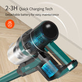 Ultenic U11 Cordless Vacuum Cleaner 25KPa Suction with LED Display & Removable Battery Smart Home Appliance for Floor&Carpet