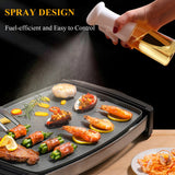 210ml Oil Bottle Kitchen Olive Oil Spray Bottle Cooking Baking Vinegar Mist Sprayer Barbecue Spray Bottle for BBQ Picnic Tools