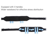 Transfer Gait Belt Nursing Safety Assist Lift Gait Belt with Handles for Elderly Physical Therapy Waist Trainer Trimmer Belt