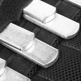5 Pcs Sandbag Weight-Bearing Equipment 25Cm Counterweight Round-Head Steel Plate For Training Aggravated Fitness Vest