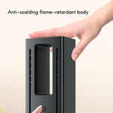 Electric Heater Leafless Household Desktop Heater Portable Leafless Vertical Heater US Plug