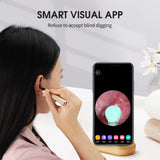 4.5mm Smart Wireless Intelligent Visual Ear HD Endoscopy Otoscope Speculum Ear Pick Luminous Cleaning Tool Ear Wax Cleaning