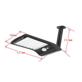2Pack Solar Lights 36 LED IP65 Waterproof Outdoor Security Night Light,Wireless Wall Lamp for Garden, Fence, Gate Garage