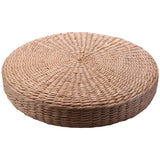 4X 40Cm Tatami Cushion Round Straw Weave Handmade Pillow Floor Yoga Chair Seat Mat