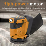 Cordless Electric Car Polisher 3 Gears of Speeds Adjustable Auto Polishing Machine Wood Metal Waxing Grinding Machine