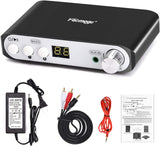 Q100 2.1 Channel Hi-Fi Bluetooth 5.0 Power Amplifier Class D Mini Stereo Audio Amp Speaker Subwoofer Wireless Receiver 80W+40Wx2