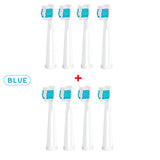 Replacement toothbrush head, Soft hair brush head, Detachable toothbrush head