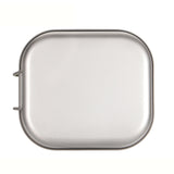 1100ml Titanium Lunch Box with Foldable Handle Outdoor Camping Lunch Box for Outdoor Camping Hiking Backpacking Picnic
