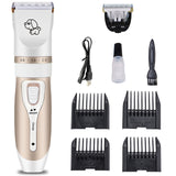 Electrical Pet Hair Trimmer Professional Grooming Kit Rechargeable Pet Cat Dog Clipper Shaver Set Animals Hair Cutting Machine