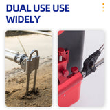 Adjustable Fishing Rod Bracket for Two Rods Holder Rack Pole Bracket Tool Stainless Steel 360 Rotating Fishing Tools Accessories
