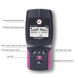 WS120 Handheld Multifunction Wall Detector Wall Metal Wood Cable Wire Finder LED Wall Scanner For Detecting Metal Wood A-C Cable