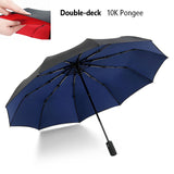 Windproof Double Automatic Folding Umbrella Female Male 12 Bone Car Luxury Large Business Umbrellas Men Rain Women Gift Parasol