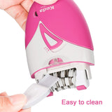 Electric Epilator USB Charging Shaver Stainless Steel Blade Women Hair Remover Professional Painless Shaving Machine Rechargable