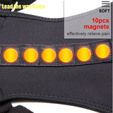 Health Care Back Orthopedic Spine Brace Belt Magnetic Therapy Posture Corrector Corrective Corset Lumbar Support Straight Belt
