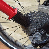 Bicycle Scrubber Brush Cleaning Tool Chain Cleaner Chain Portable Waterproof Cycling Elements for Motorcycle Bike