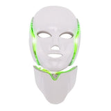 7 Colors Led Facial Mask Led Household Spectrometer Face Mask Machine Light Therapy Acne Mask Neck Beauty Led Mask