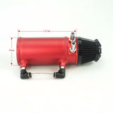 Oil Catch Tank Racing Oil Tank Oil Catch Can Polished Oil Reservoir Catch Can Tank With Breather Filter