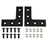 3D Printer Accessories 2020 Aluminum Profile Connection L-Board Right Angle Connector for Ender Openbuilds