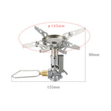 CAMPINGMOON Outdoor Split-type Camping Furnace Separated Gases Furnaces Camping Gas Stove Hiking Mountaineering Cooker