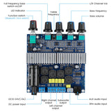 TPA3116 Subwoofer Amplifier Board 2.1 Channel High Power Bluetooth 5.0 Audio Amplifiers DC12V-24V 2X50W+100W Amplifier