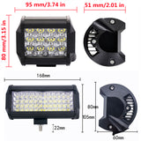 12V 24V LED Work Light Off road Spot Flood Combo LED Light Bar for Truck Car 4x4 Boat ATV LED Headlights Fog lights car products