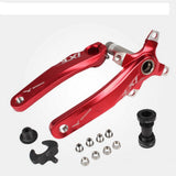 1 Pair Bicycle Crankset Crank Arm BCD 104mm Crank Set 170 mm Lenght Mountain Road Bike Alloy Crankset Repair Parts Accessory