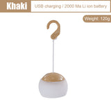 Outdoor LED Camping Hanging Lantern Protable Multifunctional Soft Lights Tent Lamp Hanging Outdoor Lighting Camp Atmosphere Lamp