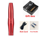 New Powerful RCA Rotary Tattoo Gun Machine Pen for Cartridge Needle Eyebrows Lips Supply